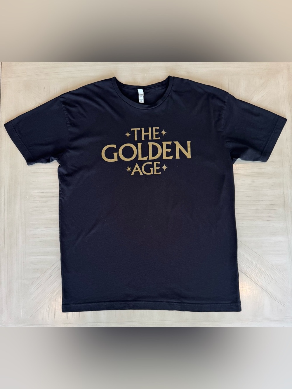 NHL Vegas Golden Knights “The Golden Age” 2022-23 Crewneck Black Tee Men’s XL